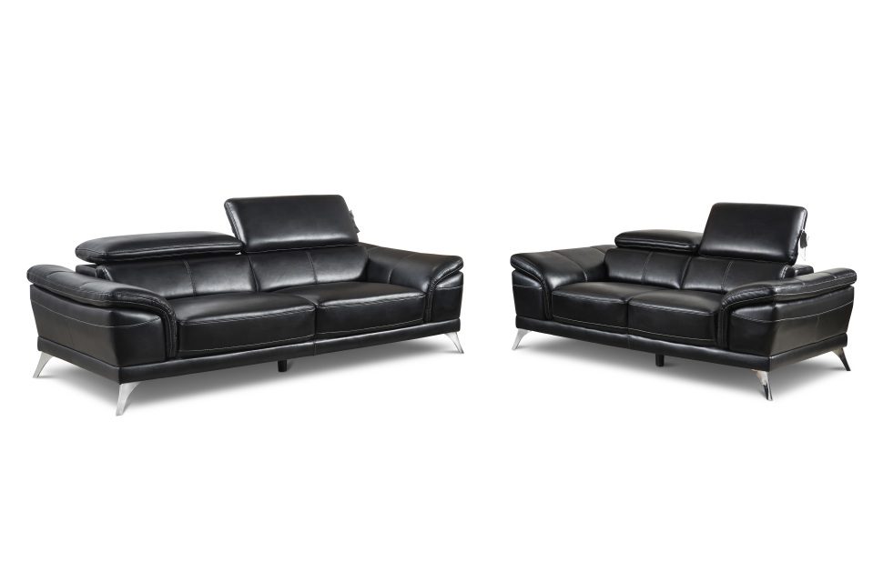 Venice - 2pc Black Set