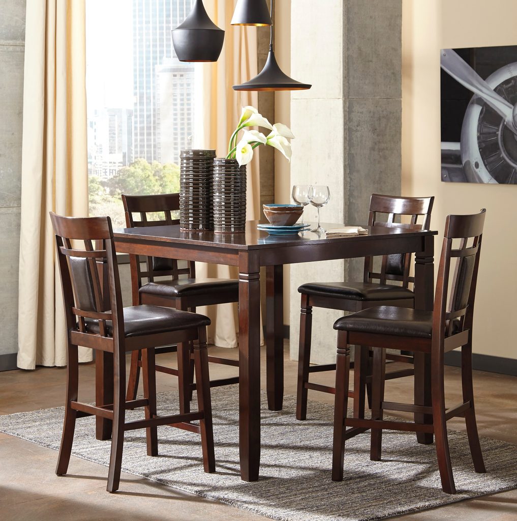 Pub Table + 4 Chairs