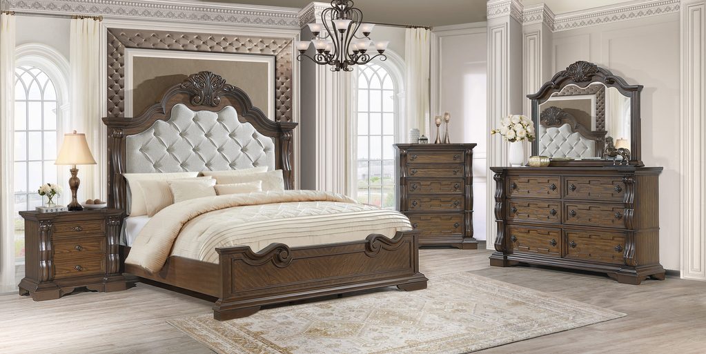 4pc or 5pc Bedroom Set - Queen, King