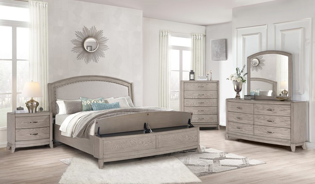 4pc or 5pc Bedroom Set - Queen, King