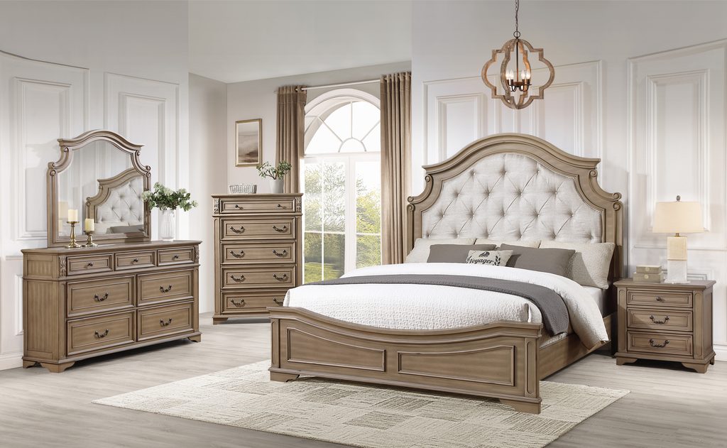4pc Bedroom Set - Queen, King